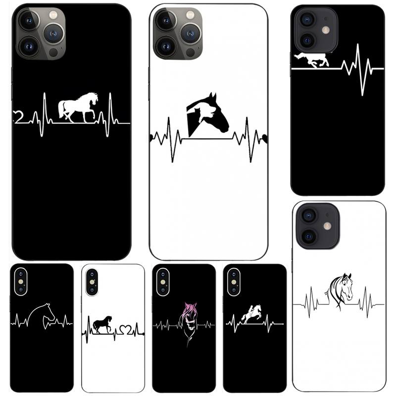 Чехол для телефона «Horse Heartbeat» для IPhone 13 12 11 Pro Max Mini Xs X Xr 7 8 6 6s Plus Se 2020, высококачественный чехол iphone xs max
Чехол для телефона «Horse Heartbeat» для IPhone 13 12 11 Pro Max Mini Xs X Xr 7 8 6 6s Plus Se 2020, высококачественный чехол iphone xs max