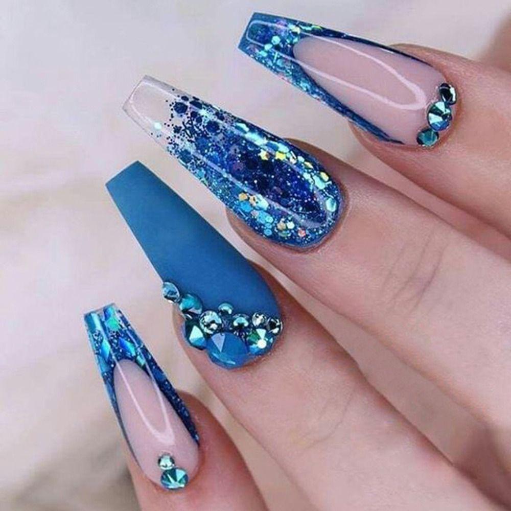 Long Length French Fake Nails Square Head Press on Nails Detachable Ballerina False Nail Women
Long Length French Fake Nails Square Head Press on Nails Detachable Ballerina False Nail Women