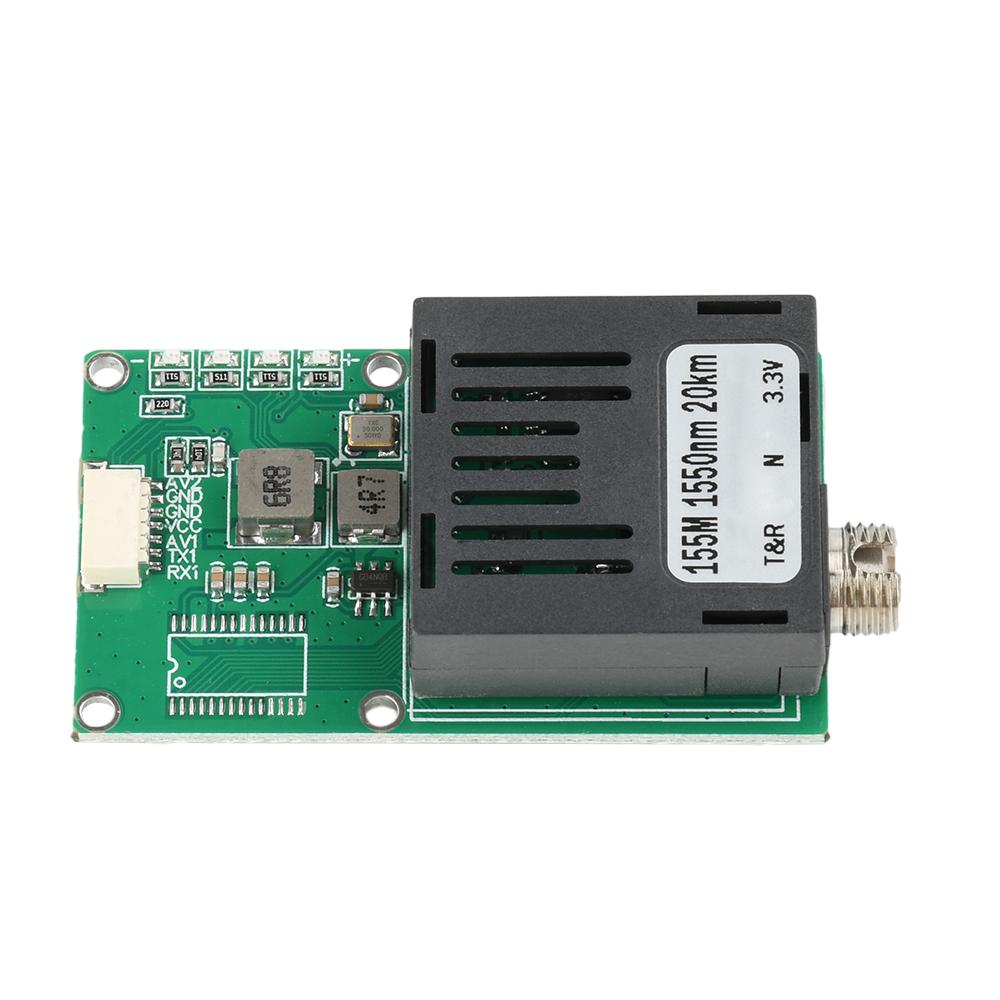 TTL Optical Transceiver Module DC5.5-26V UAV FC RX/TX/AV/VCC/GND Interface 1 Channel Optical End to Optical Fiber Signal Process
TTL Optical Transceiver Module DC5.5-26V UAV FC RX/TX/AV/VCC/GND Interface 1 Channel Optical End to Optical Fiber Signal Process