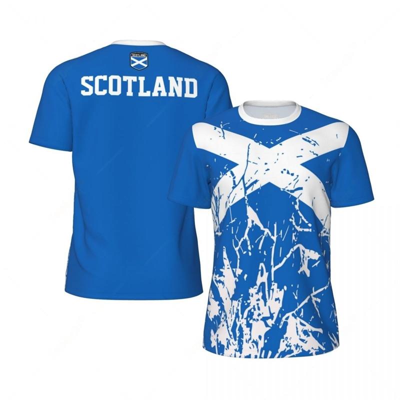 Men s national emblem 3D printed sports Scottish flag pattern football T-shirt 6XL синій
Men s national emblem 3D printed sports Scottish flag pattern football T-shirt 6XL синій