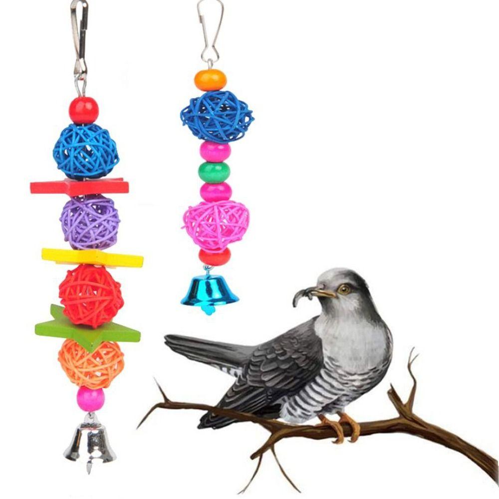 Wear-resisting Handwoven Bite Resistant Rattan Ball Bird Chew Toys Bite Ball Bird Perch Stand C
Wear-resisting Handwoven Bite Resistant Rattan Ball Bird Chew Toys Bite Ball Bird Perch Stand C