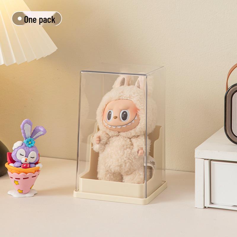 Acrylic Transparent Display Box for Pop Mart Labubu Figures Dust Protection
Acrylic Transparent Display Box for Pop Mart Labubu Figures Dust Protection