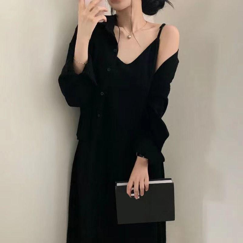 Французский Винтаж Сексуальный Шик Женский Набор Рубашка Платье Наряд Осенняя Мода Не Подвластный Возрасту Без Бретелек Вечернее Платье Блузка XS чёрный
Французский Винтаж Сексуальный Шик Женский Набор Рубашка Платье Наряд Осенняя Мода Не Подвластный Возрасту Без Бретелек Вечернее Платье Блузка XS чёрный