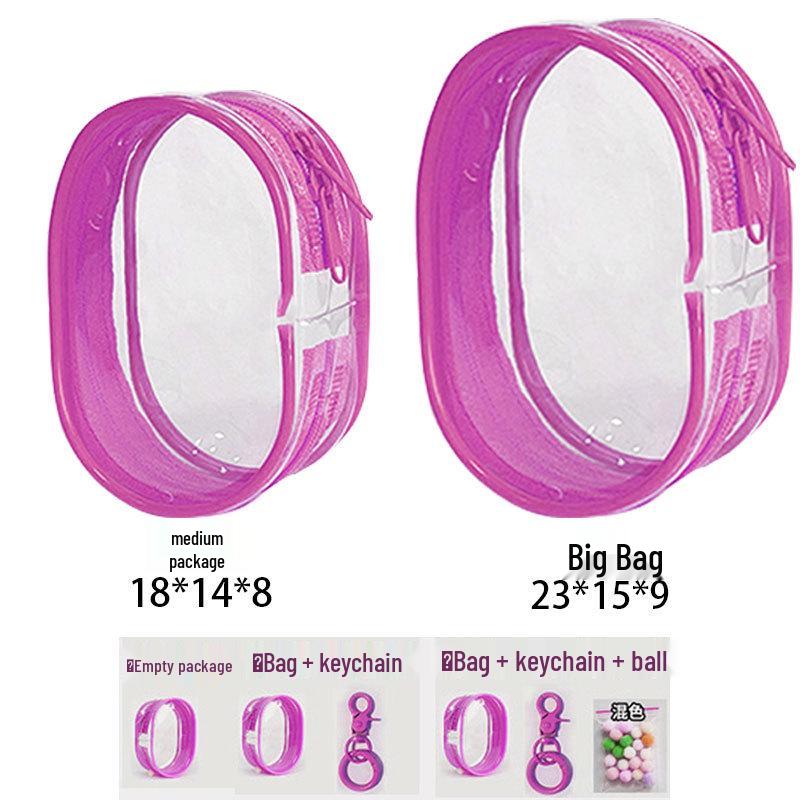 High Transparency Dustproof Plush Doll Storage Bag - Thickened, Cotton, 15cm/20cm 18*14*8 (Empty)
High Transparency Dustproof Plush Doll Storage Bag - Thickened, Cotton, 15cm/20cm 18*14*8 (Empty)