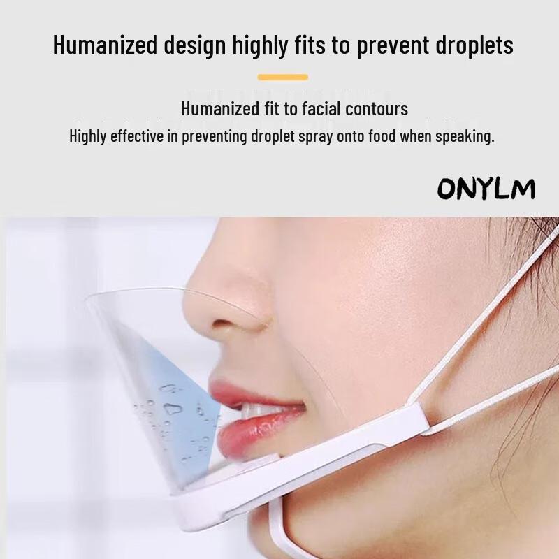 ONYLM Transparent Reusable Face Mask
ONYLM Transparent Reusable Face Mask