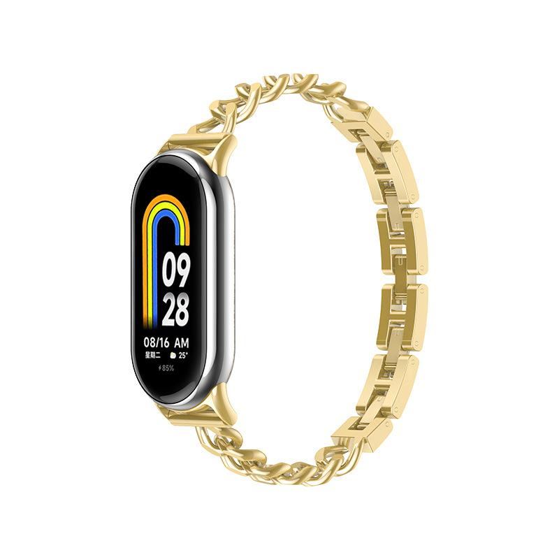 Розкішний ремінець з нержавіючої сталі для xiaomi mi band 10 9 8, заміна ремінця для miband 10 9 8, браслет, ремінець для годинника, аксесуари Miband 10 9 8 золотий
Розкішний ремінець з нержавіючої сталі для xiaomi mi band 10 9 8, заміна ремінця для miband 10 9 8, браслет, ремінець для годинника, аксесуари Miband 10 9 8 золотий