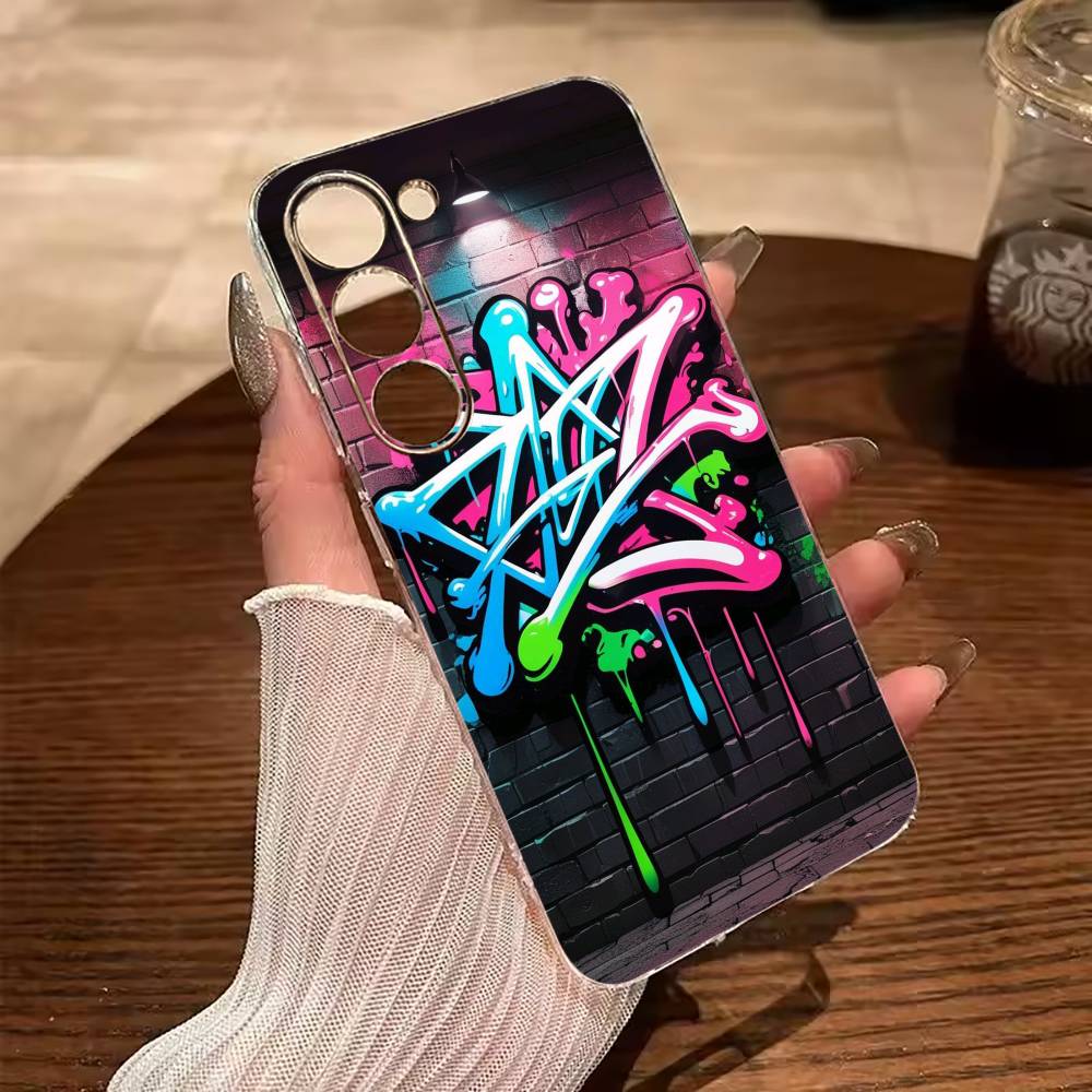 Cool -Colorful Graffiti Clear Soft Silicone Phone Case for Samsung Galaxy A71, A70, A52, A51, A40, A30 Samsung a50 30s 50s
Cool -Colorful Graffiti Clear Soft Silicone Phone Case for Samsung Galaxy A71, A70, A52, A51, A40, A30 Samsung a50 30s 50s