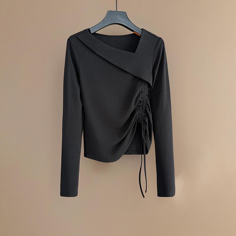 Trendy Women s Spring 2026 Black Two-Piece Set: Drawstring Long Sleeve Top & Wide-Leg Jeans L
Trendy Women s Spring 2026 Black Two-Piece Set: Drawstring Long Sleeve Top & Wide-Leg Jeans L