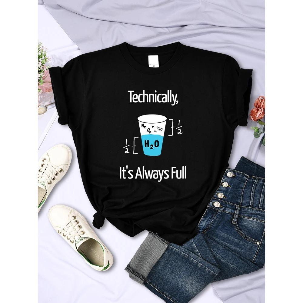 Technically It S Always Full Scientific Experiment T Shirts For Women Creative O-Neck Casual Tee Clothing Breathable Womans Tops S жовтий
Technically It S Always Full Scientific Experiment T Shirts For Women Creative O-Neck Casual Tee Clothing Breathable Womans Tops S жовтий