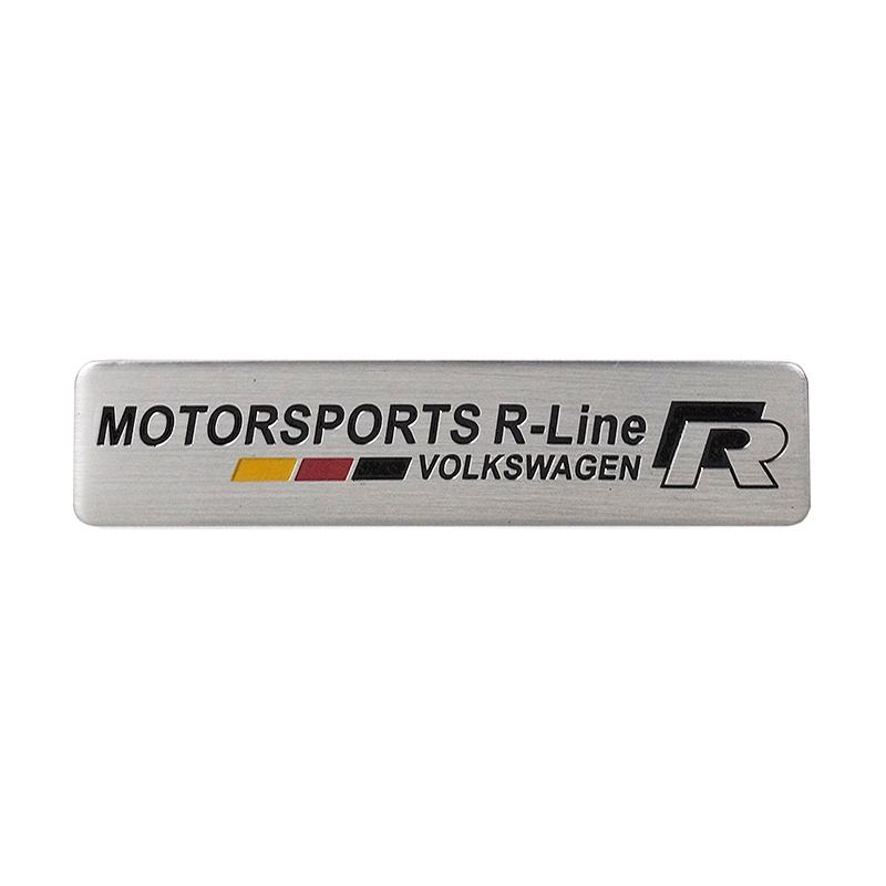 2026 Hot For VOLKSWAGEN VW 3D Aluminum R line Logo Car Body Decoration Stickers Rline Rear Trunk Emblem Badge For VW Golf 6 8 7
2026 Hot For VOLKSWAGEN VW 3D Aluminum R line Logo Car Body Decoration Stickers Rline Rear Trunk Emblem Badge For VW Golf 6 8 7