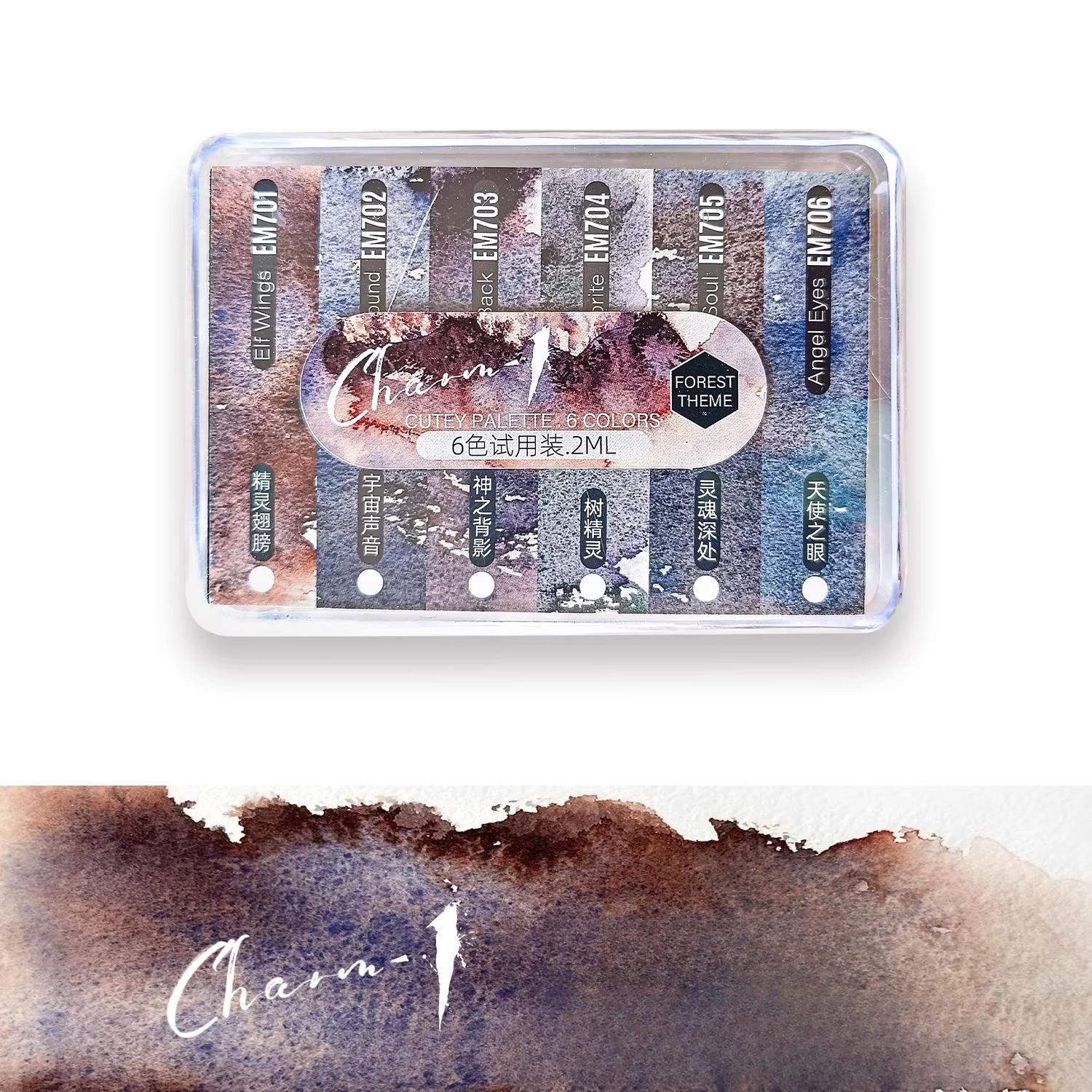 2.5ML 12-Color Mineral Layered Watercolor Charm Series Precipitation Color Pigment Set Artist Art Painting Creation Supplies
2.5ML 12-Color Mineral Layered Watercolor Charm Series Precipitation Color Pigment Set Artist Art Painting Creation Supplies