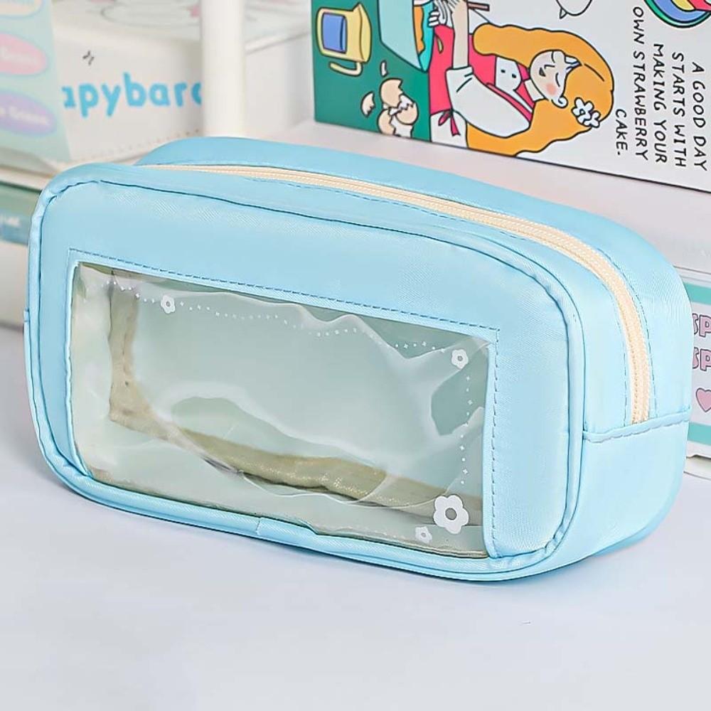 Flower Korean Style Pencil Case Desktop Storage Cloth PVC Pencil Pouch Y2K Stationery Bag School синій
Flower Korean Style Pencil Case Desktop Storage Cloth PVC Pencil Pouch Y2K Stationery Bag School синій