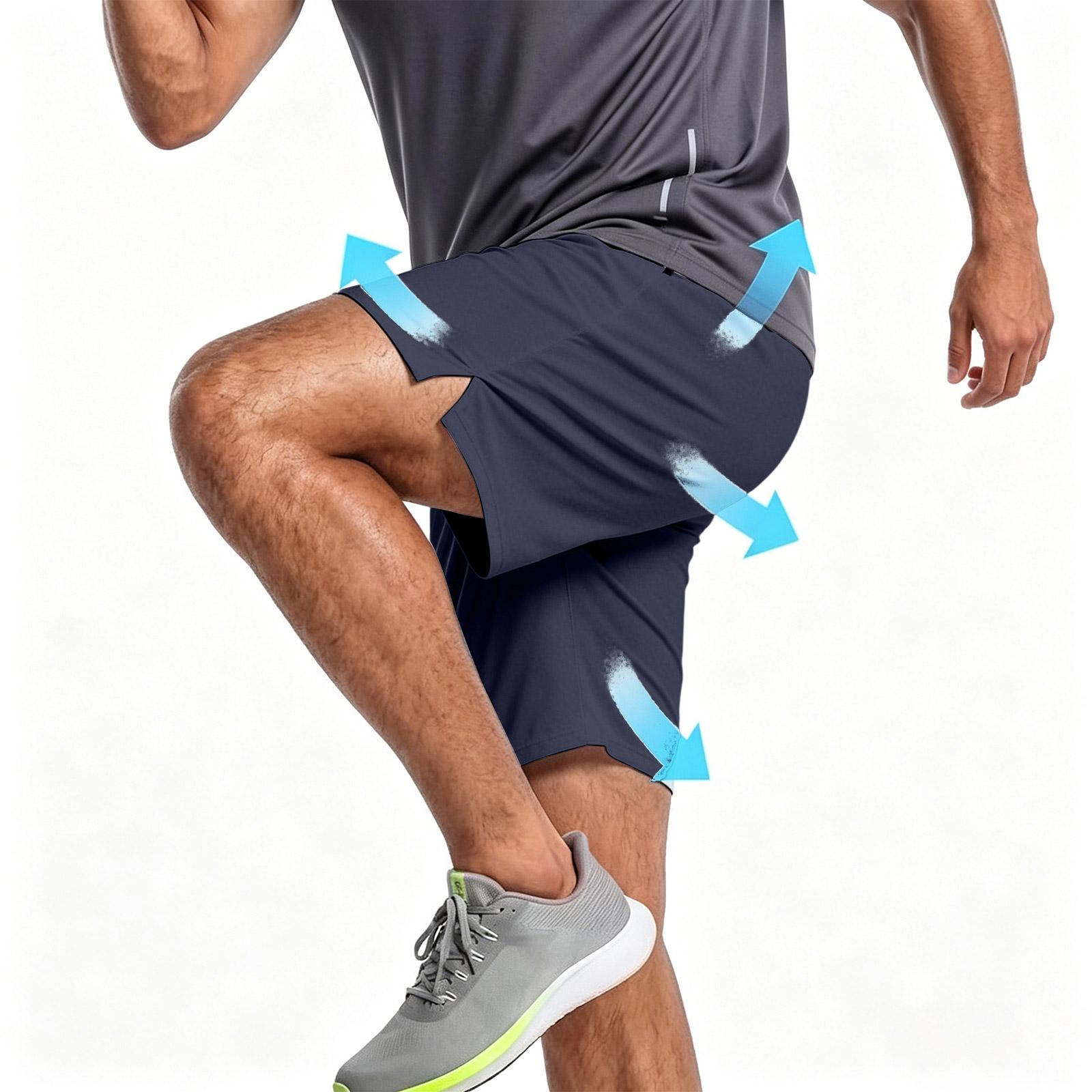 Men s Casual Athletic Shorts Elastic Waistband Drawstring Five Inch Inseam Lightweight Breathable Fabric Side Pockets XXXL тёмно-синий
Men s Casual Athletic Shorts Elastic Waistband Drawstring Five Inch Inseam Lightweight Breathable Fabric Side Pockets XXXL тёмно-синий
