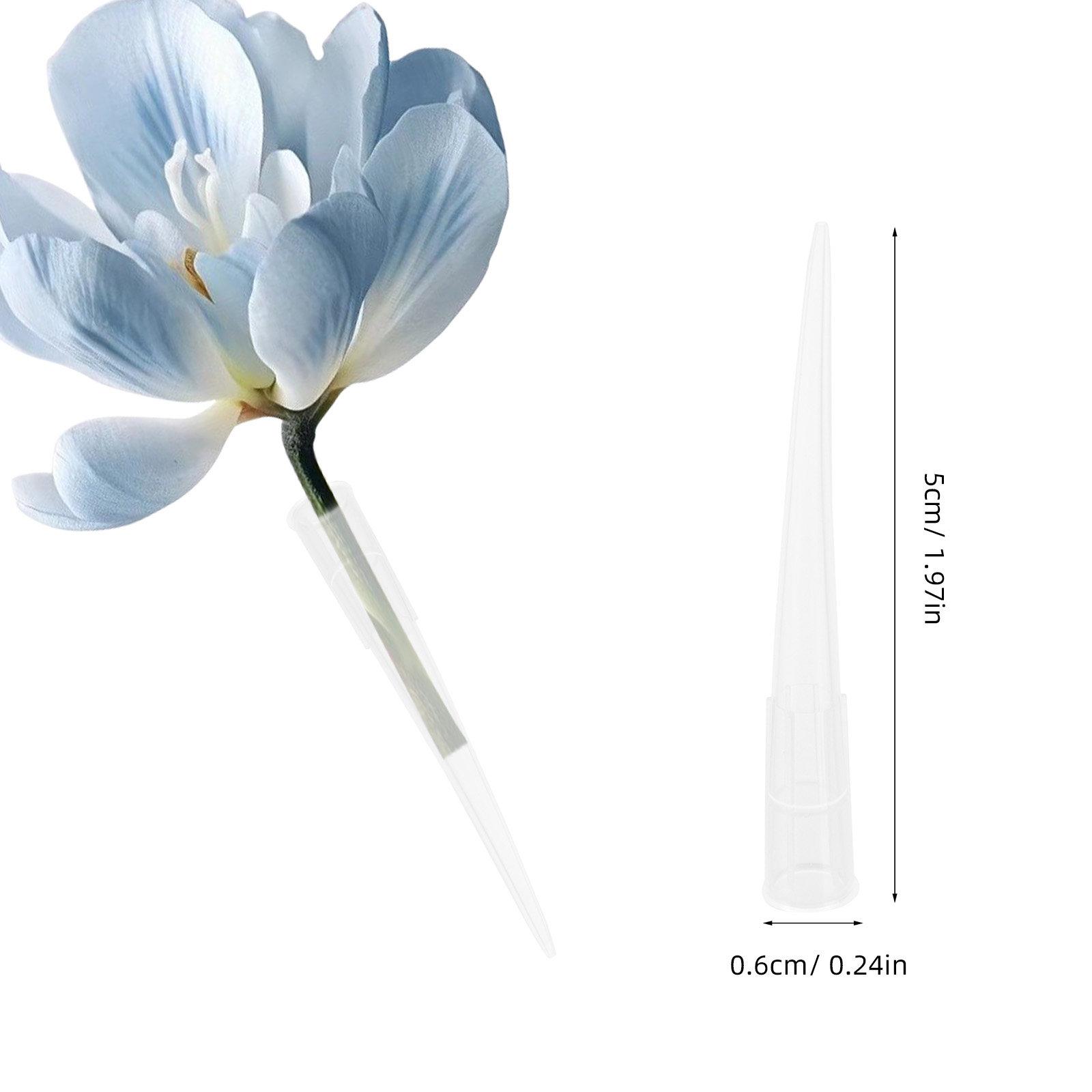 100Pcs Flower Mud Fixation Tubes Plastic Flower Stems Holder DIY Floral Arrangement Tool Wedding Bouquet Holder Supplies белый
100Pcs Flower Mud Fixation Tubes Plastic Flower Stems Holder DIY Floral Arrangement Tool Wedding Bouquet Holder Supplies белый