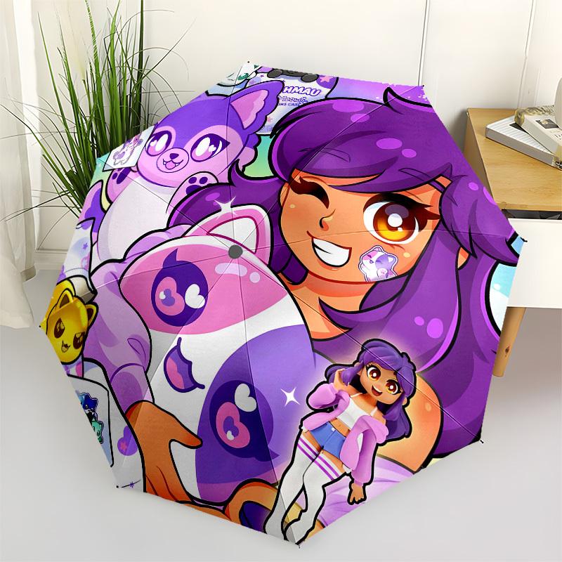Purple, Cat Automatic Opening and Closing, 8 rib Structure Portable Umbrella, Suitable for Men and Women in All Seasons Perfect Gift for Ho
Purple, Cat Automatic Opening and Closing, 8 rib Structure Portable Umbrella, Suitable for Men and Women in All Seasons Perfect Gift for Ho