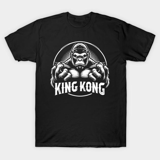 Чоловіча чорна футболка з принтом King Kong, друк на папері для перенесення без вирізання, бавовняна футболка L чорний
Чоловіча чорна футболка з принтом King Kong, друк на папері для перенесення без вирізання, бавовняна футболка L чорний
