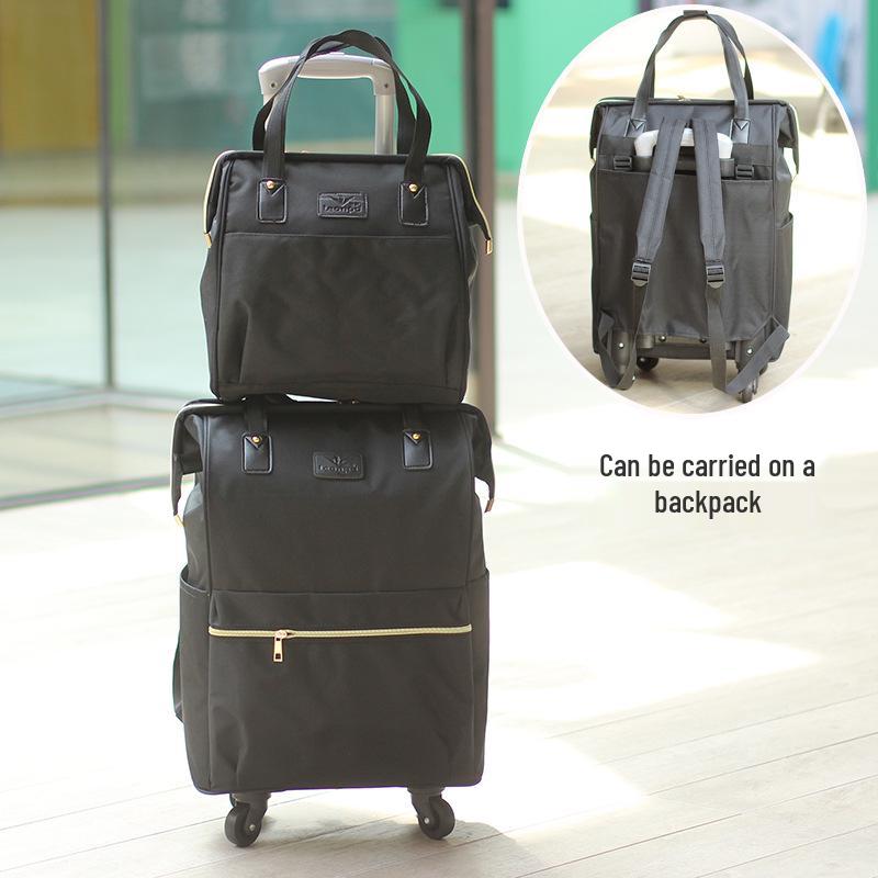 Легкая женская дорожная сумка на колесиках в корейском стиле - Сумка большой вместимости для коротких поездок Large
Легкая женская дорожная сумка на колесиках в корейском стиле - Сумка большой вместимости для коротких поездок Large