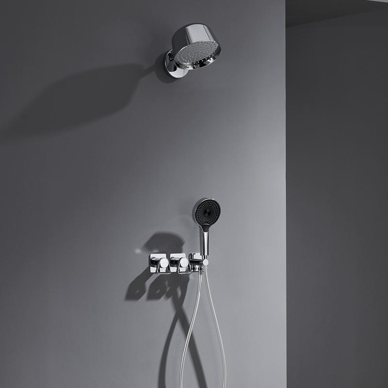 VGX Concealed Shower System Set Luxury Gold Bathroom Shower Set Brass Rainfall Shower Head Set Shower Faucet Set Grey Chrome
VGX Concealed Shower System Set Luxury Gold Bathroom Shower Set Brass Rainfall Shower Head Set Shower Faucet Set Grey Chrome