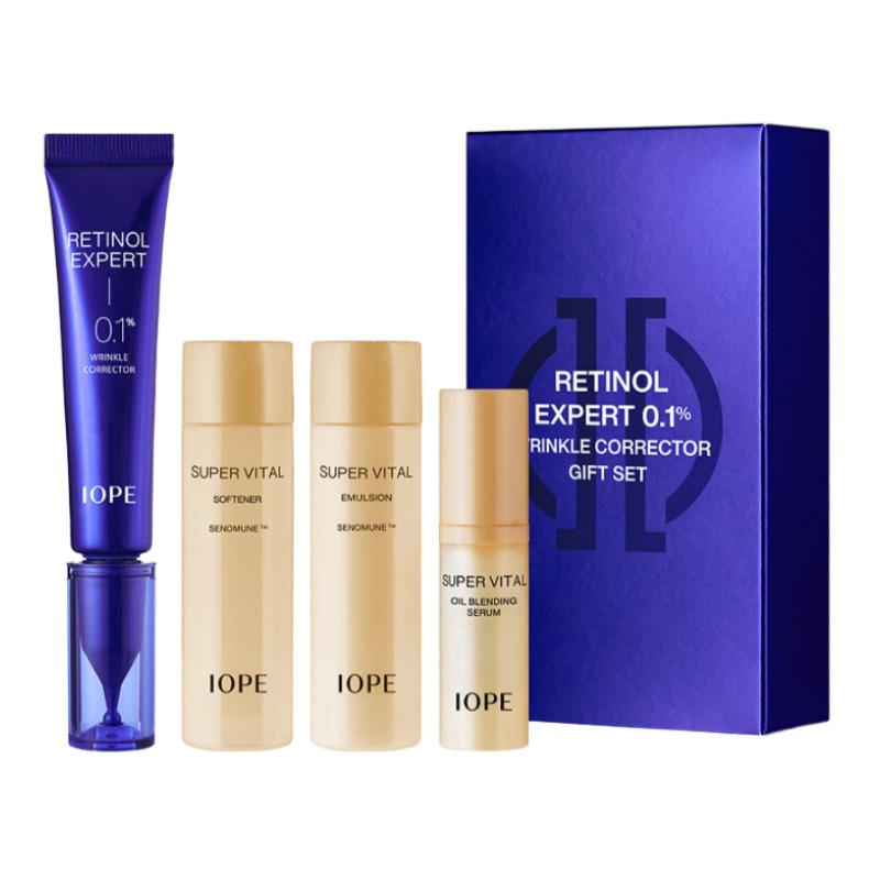 IOPE Retinol Expert 0.1% Корректор морщин 30 мл Специальный набор
IOPE Retinol Expert 0.1% Корректор морщин 30 мл Специальный набор