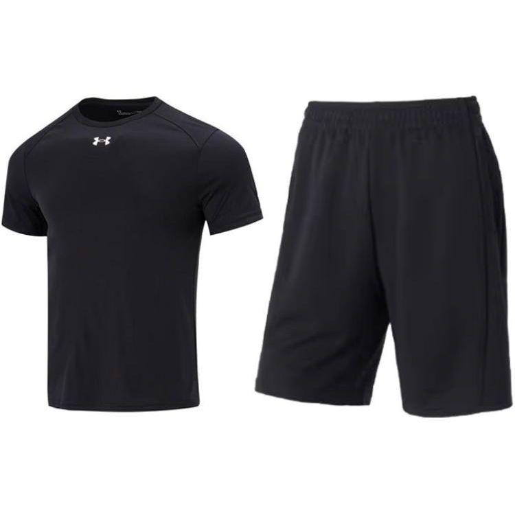 Under Armour Logo Solid Color Loose Fit Short Sleeve T-Shirt Quick Dry Comfortable Breathable Casual Sports Set Unisex Tops 21500513-001+24500203-001 XXL
Under Armour Logo Solid Color Loose Fit Short Sleeve T-Shirt Quick Dry Comfortable Breathable Casual Sports Set Unisex Tops 21500513-001+24500203-001 XXL