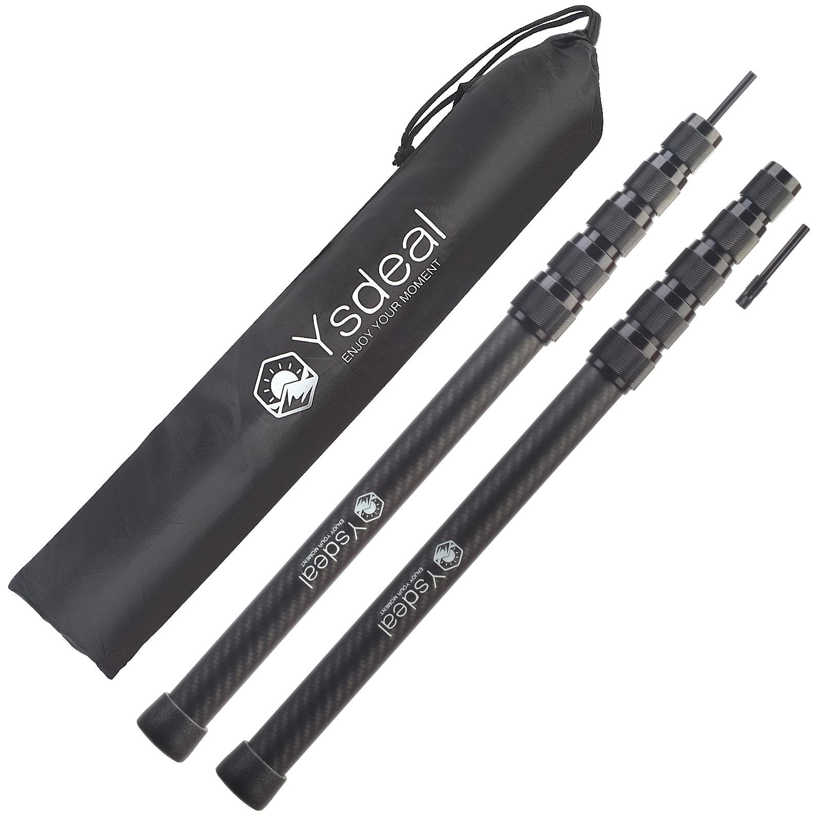 Tarp Pole 3K Carbon Carbon Fiber Maximum Diameter 25MM Adjustable Length Only 235g Tent Pole 6 Joints Stepless Adjustment Sliding Telescopic Pole of
Tarp Pole 3K Carbon Carbon Fiber Maximum Diameter 25MM Adjustable Length Only 235g Tent Pole 6 Joints Stepless Adjustment Sliding Telescopic Pole of