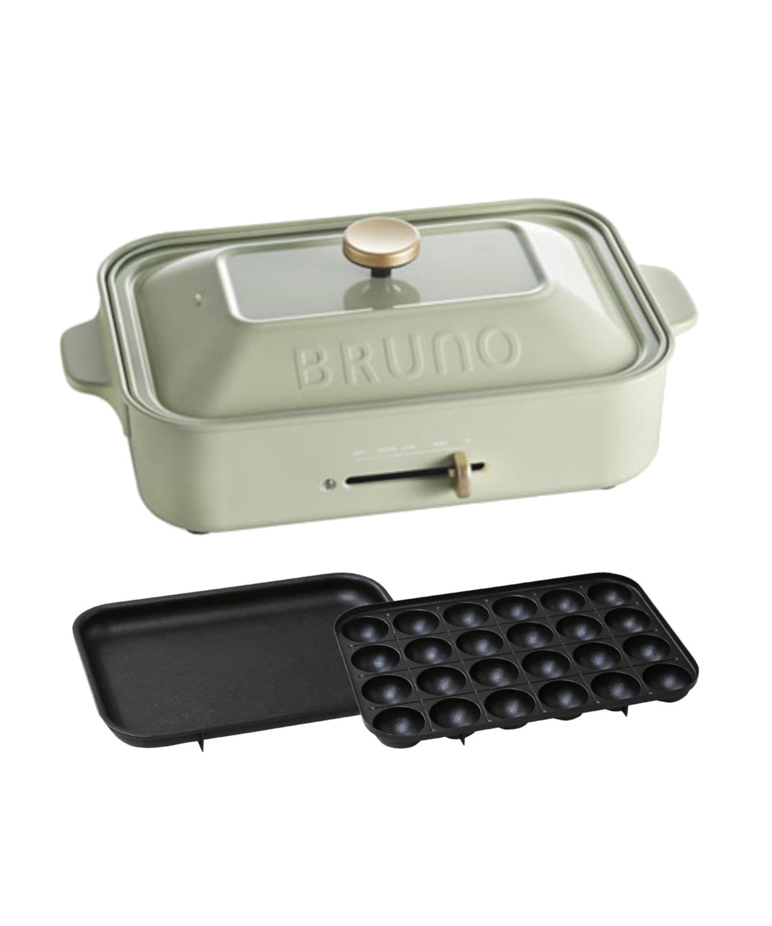 BRUNO Compact hot plate Main unit 2 types of plates Recipe book included Mint Gray Mint Gray Green Stylish Cute This one unit Lid included 1200W
BRUNO Compact hot plate Main unit 2 types of plates Recipe book included Mint Gray Mint Gray Green Stylish Cute This one unit Lid included 1200W