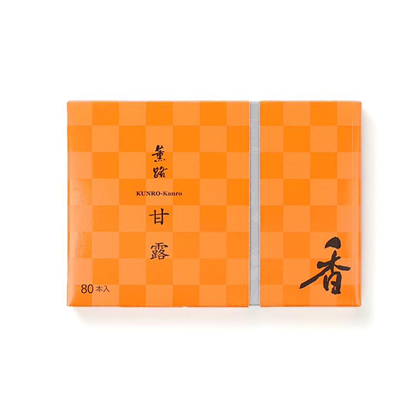 Kunro Kanro Incense 80 Made in Japan Sticks, Sticks, 212024, Shoyeido, оранжевый
Kunro Kanro Incense 80 Made in Japan Sticks, Sticks, 212024, Shoyeido, оранжевый
