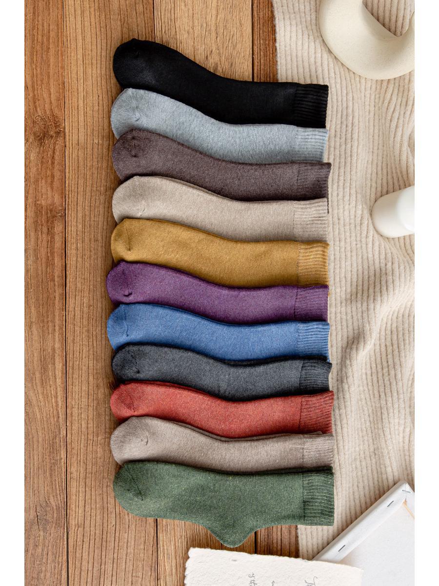 Унисекс носки средней длины из плюша для осени/зимы - теплые махровые длинные носки One Size
Унисекс носки средней длины из плюша для осени/зимы - теплые махровые длинные носки One Size