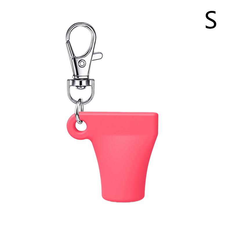 Practical Silicone Keychain Cap Lip Gloss Accessories Portable Durable Holder Keychain Compatible For Lipstick Storage Cap S червоний
Practical Silicone Keychain Cap Lip Gloss Accessories Portable Durable Holder Keychain Compatible For Lipstick Storage Cap S червоний