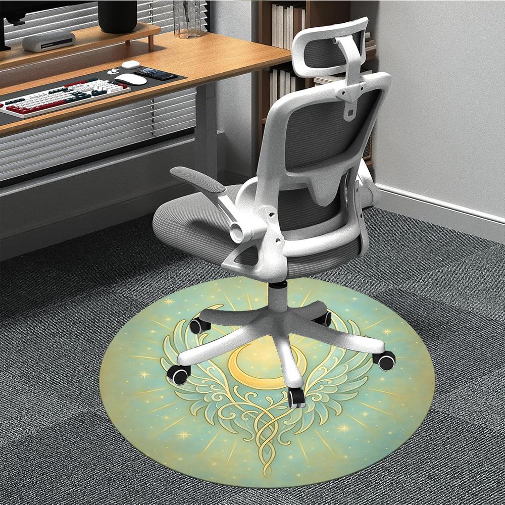 1pc Winged Moon Symbol Chair Carpet for Office, Soft Flannel Throw Mat, Perfect for Office, Holiday Party Decoration Choice yy260209090 80cm by 80cm
1pc Winged Moon Symbol Chair Carpet for Office, Soft Flannel Throw Mat, Perfect for Office, Holiday Party Decoration Choice yy260209090 80cm by 80cm