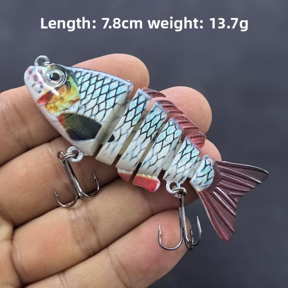 Имитация многосекционной рыбки 7см-6 секций Приманка Luya, воблер и искусственная приманка
Имитация многосекционной рыбки 7см-6 секций Приманка Luya, воблер и искусственная приманка