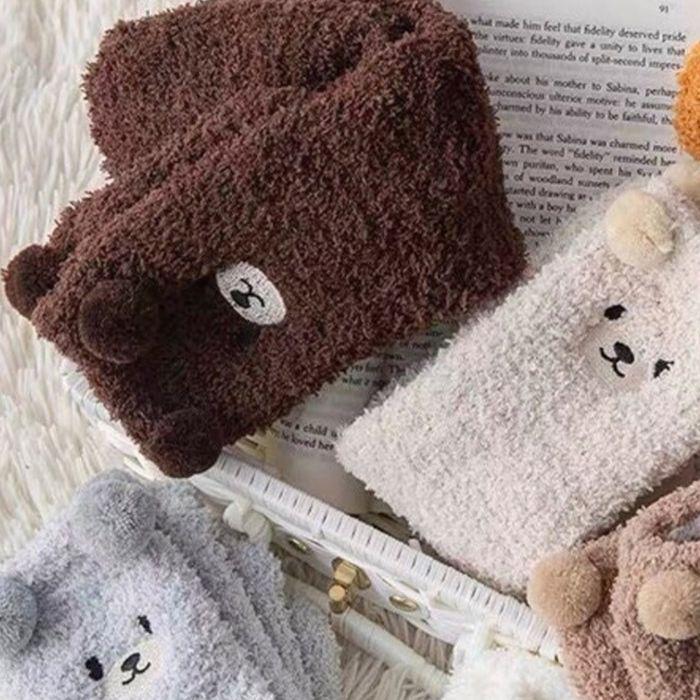SHOP-STORY - TSOCKS PACK 4 : 4 Paires de Chaussettes Cocooning Ourson en Peluche : Douceur et style à vos pieds - Taille Unique
SHOP-STORY - TSOCKS PACK 4 : 4 Paires de Chaussettes Cocooning Ourson en Peluche : Douceur et style à vos pieds - Taille Unique