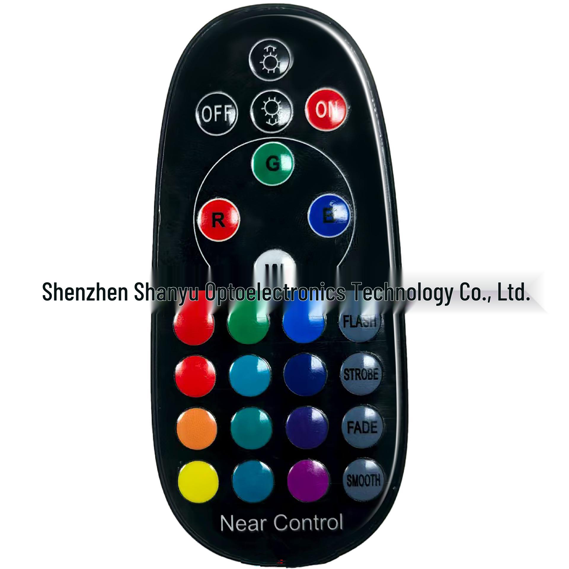 Close-Range Remote Control RGBW Indoor Spotlight with 433 Remote, Stepless Dimming, and Color Changing 433 Tri-Color Black Remote
Close-Range Remote Control RGBW Indoor Spotlight with 433 Remote, Stepless Dimming, and Color Changing 433 Tri-Color Black Remote