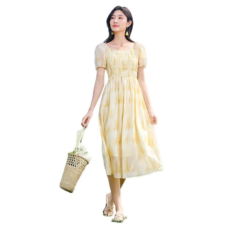 Women s French Style Lyocell Puff Sleeve Dress M
Women s French Style Lyocell Puff Sleeve Dress M