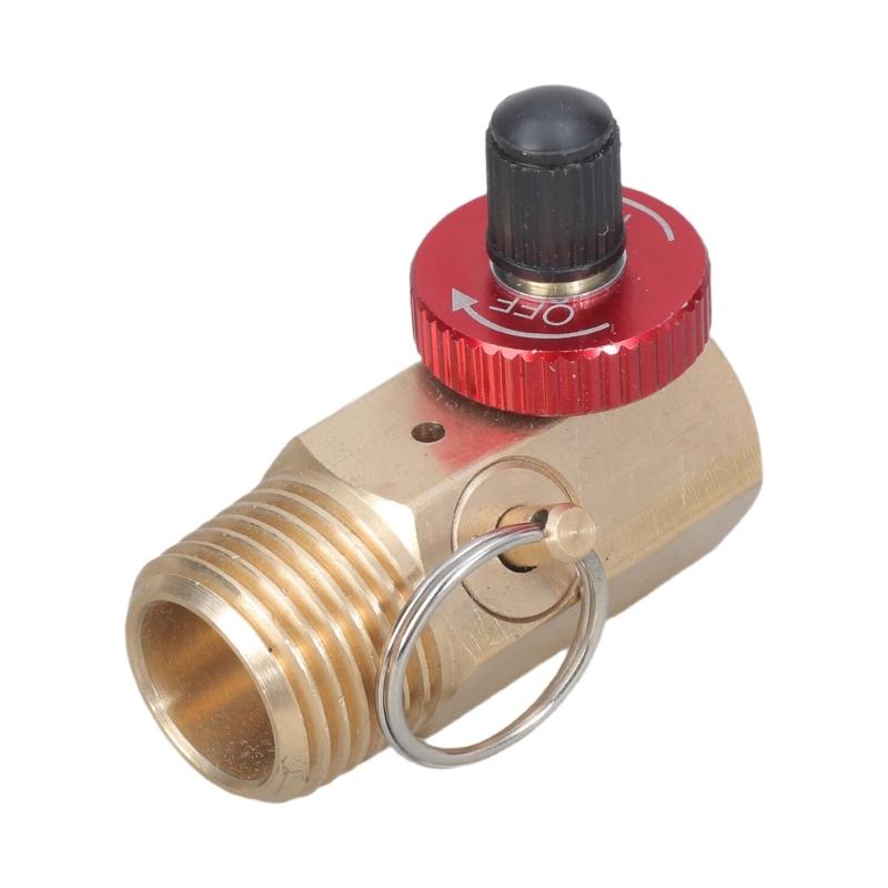 Brass Pressure Relief Valves 1/2 NPT Thread Heavy Duty Safety Valves for Compressor Steam Line Overpressure Protection 1
Brass Pressure Relief Valves 1/2 NPT Thread Heavy Duty Safety Valves for Compressor Steam Line Overpressure Protection 1