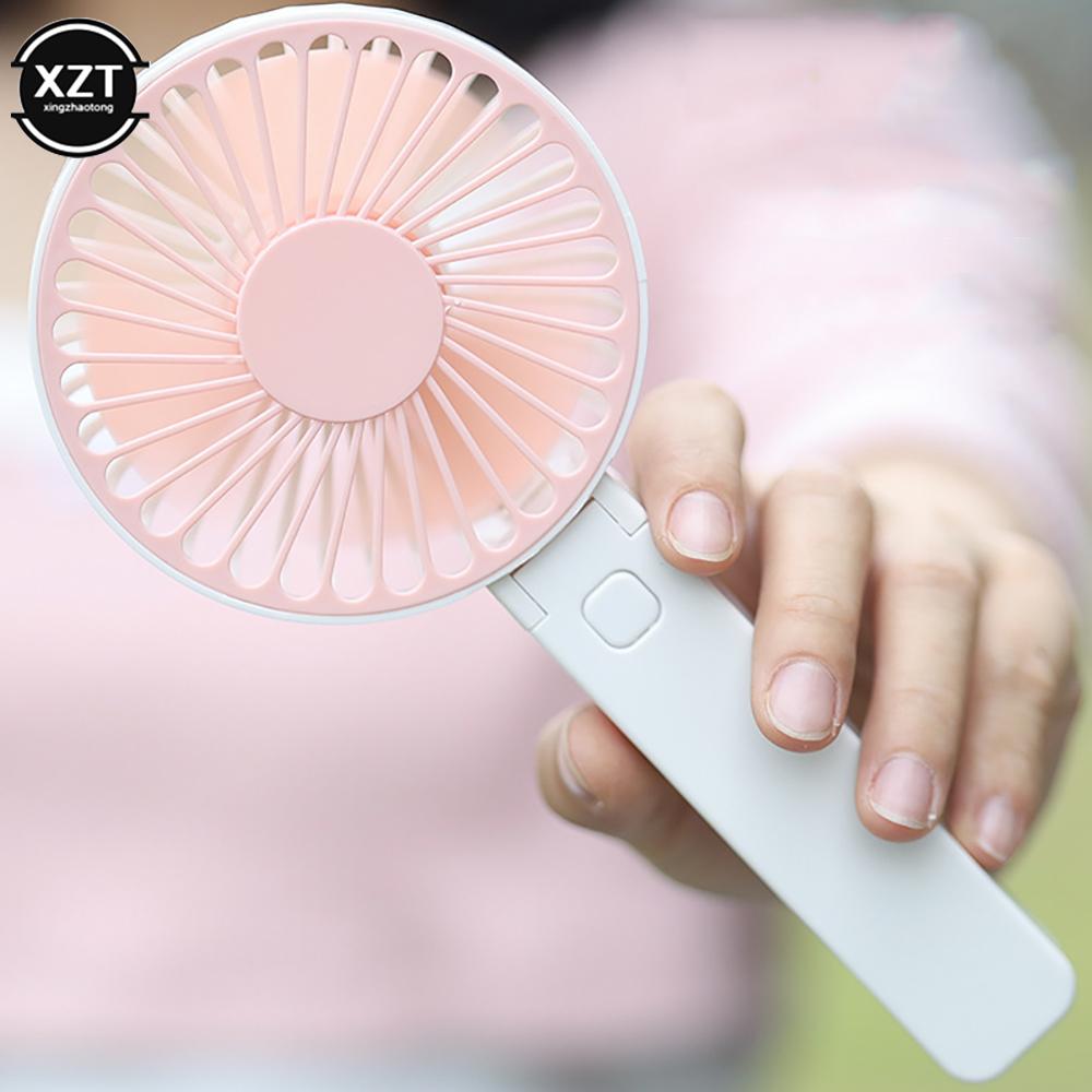 New Portable Fans Handheld USB Rechargeable Fan Mini Desktop Air Cooler Outdoor Fan Cooling Travel Hand Fans 1200MAH рожевий
New Portable Fans Handheld USB Rechargeable Fan Mini Desktop Air Cooler Outdoor Fan Cooling Travel Hand Fans 1200MAH рожевий