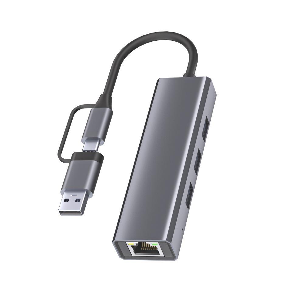 ХАБ USB C 1000 МБ/с Док-станция расширения Новый многопортовый адаптер
ХАБ USB C 1000 МБ/с Док-станция расширения Новый многопортовый адаптер