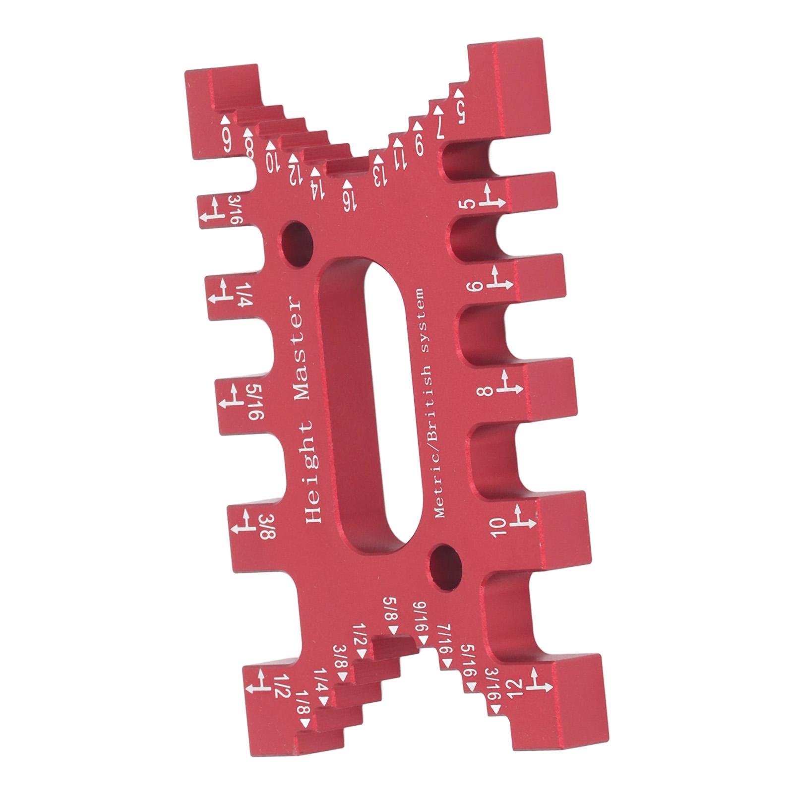 Dovetail Jig Tenon Caliper High Accuracy Scales Carpentry Router Saw Msuring Ruler for Woodworking
Dovetail Jig Tenon Caliper High Accuracy Scales Carpentry Router Saw Msuring Ruler for Woodworking