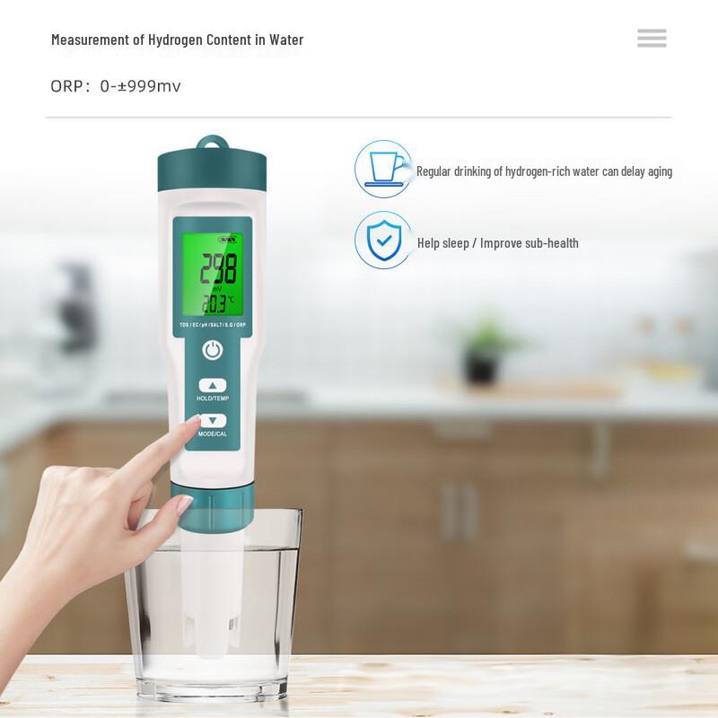 Yopur High-Precision Water Quality Tester Pen CN plug (adapter included)
Yopur High-Precision Water Quality Tester Pen CN plug (adapter included)