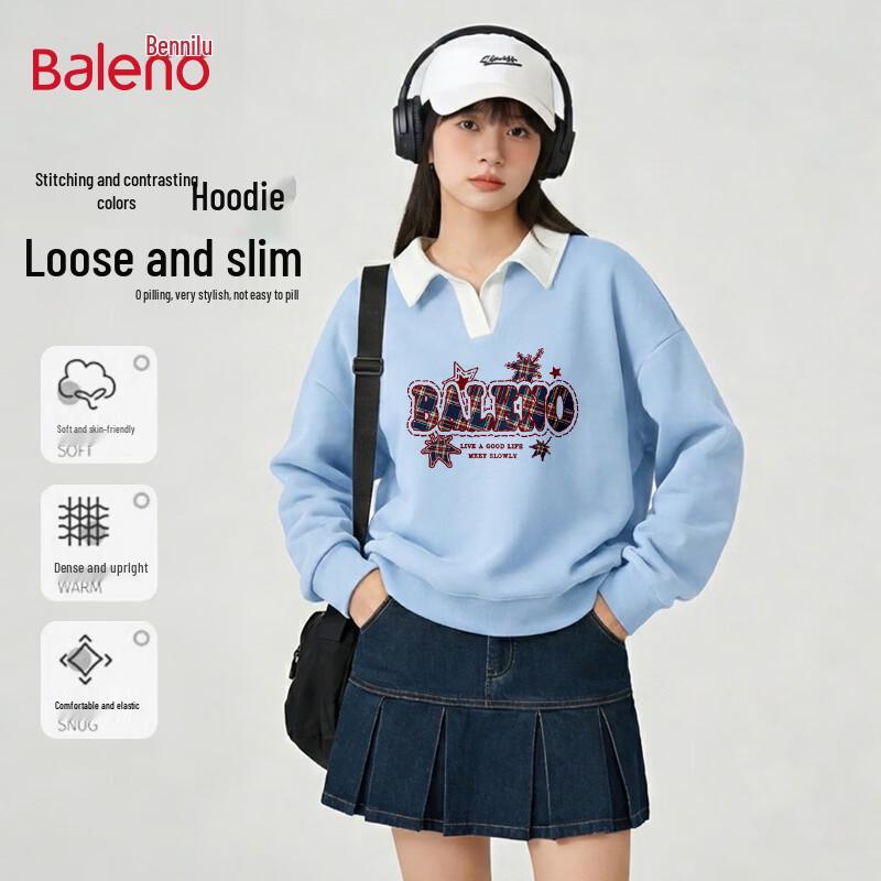 Baleno Women s Trendy Polo Sweatshirt 2XL
Baleno Women s Trendy Polo Sweatshirt 2XL