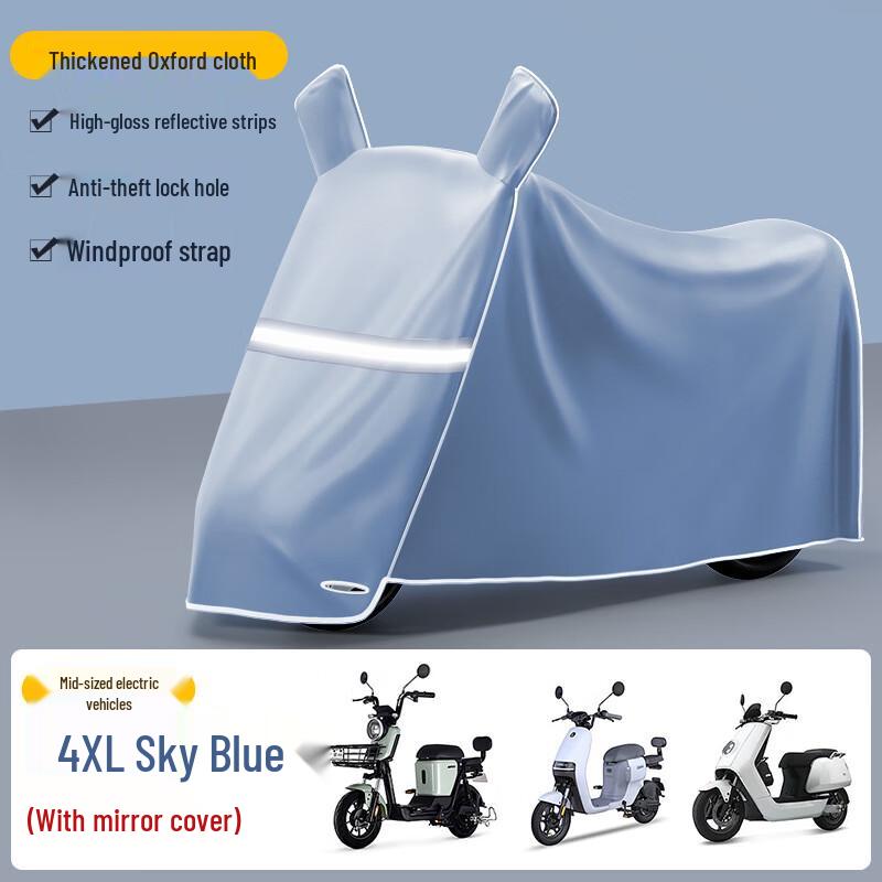 Electric Scooter Rain & Dust Cover One Size
Electric Scooter Rain & Dust Cover One Size