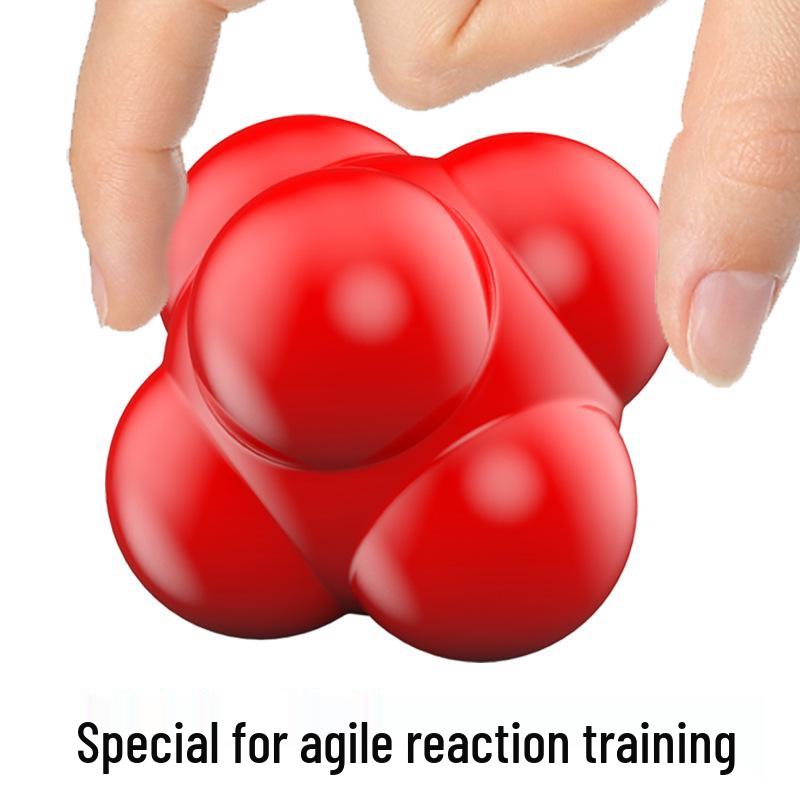Hexagonal Bouncy Reaction Ball - Kids Speed & Agility Training Tool Red 7cm Diameter
Hexagonal Bouncy Reaction Ball - Kids Speed & Agility Training Tool Red 7cm Diameter