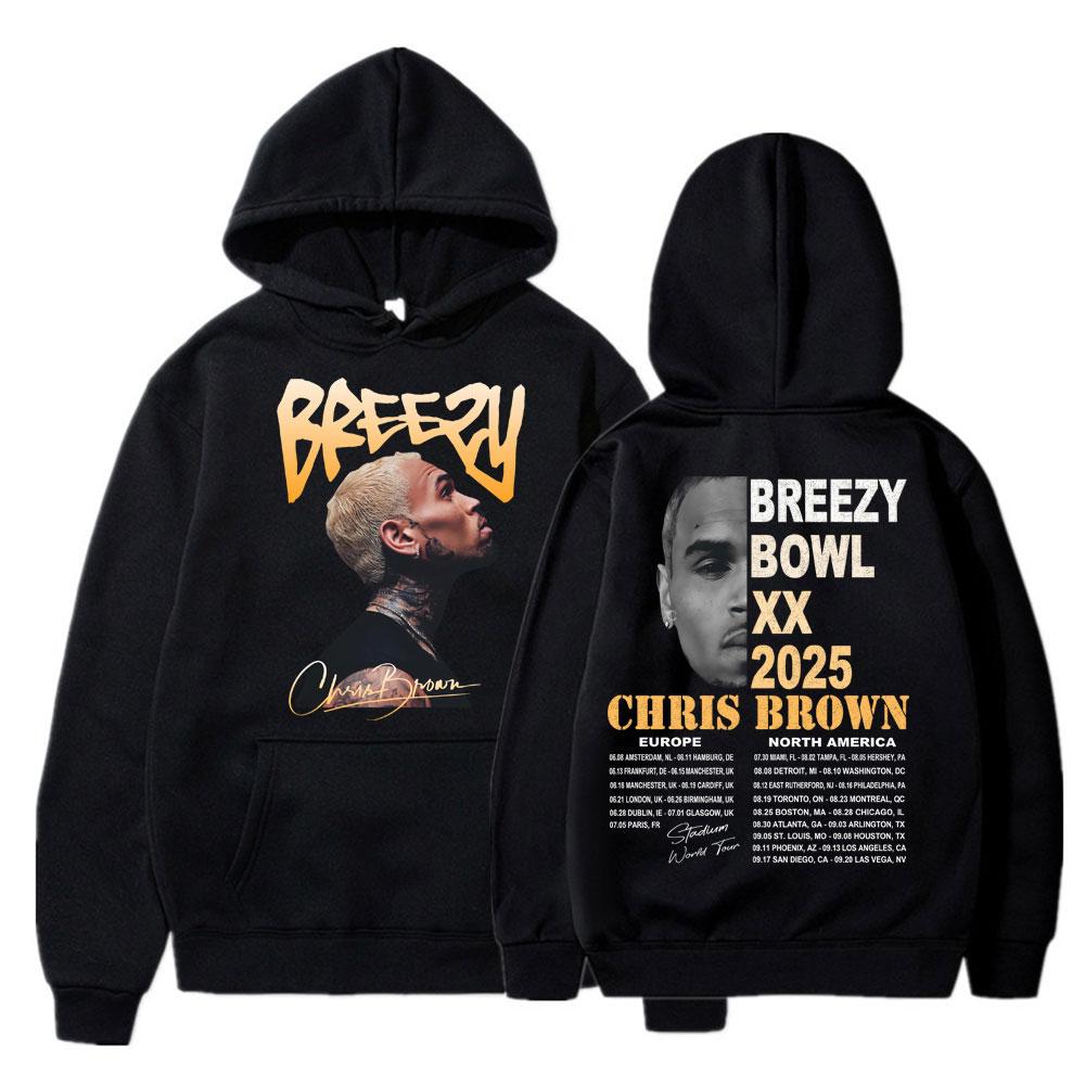 Chris Brown Breezy Bowl XX 2025 Concert Tour Hoodie Hip Hop Retro Men Women Sweatshirt Oversized Fleece Warm Pullover Streetwear S
Chris Brown Breezy Bowl XX 2025 Concert Tour Hoodie Hip Hop Retro Men Women Sweatshirt Oversized Fleece Warm Pullover Streetwear S
