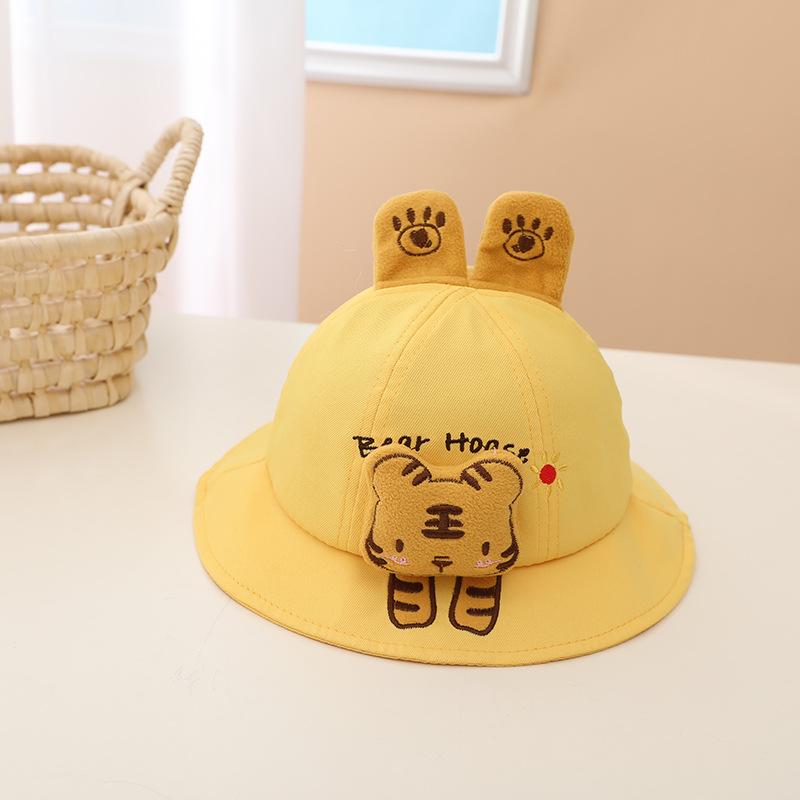 Cartoon Animal Baby Sun Hat Toddler Boys Girls Bucket Hat for Spring and Autumn 6 months-1year Rabbit Tiger 48-50 cm жовтий
Cartoon Animal Baby Sun Hat Toddler Boys Girls Bucket Hat for Spring and Autumn 6 months-1year Rabbit Tiger 48-50 cm жовтий