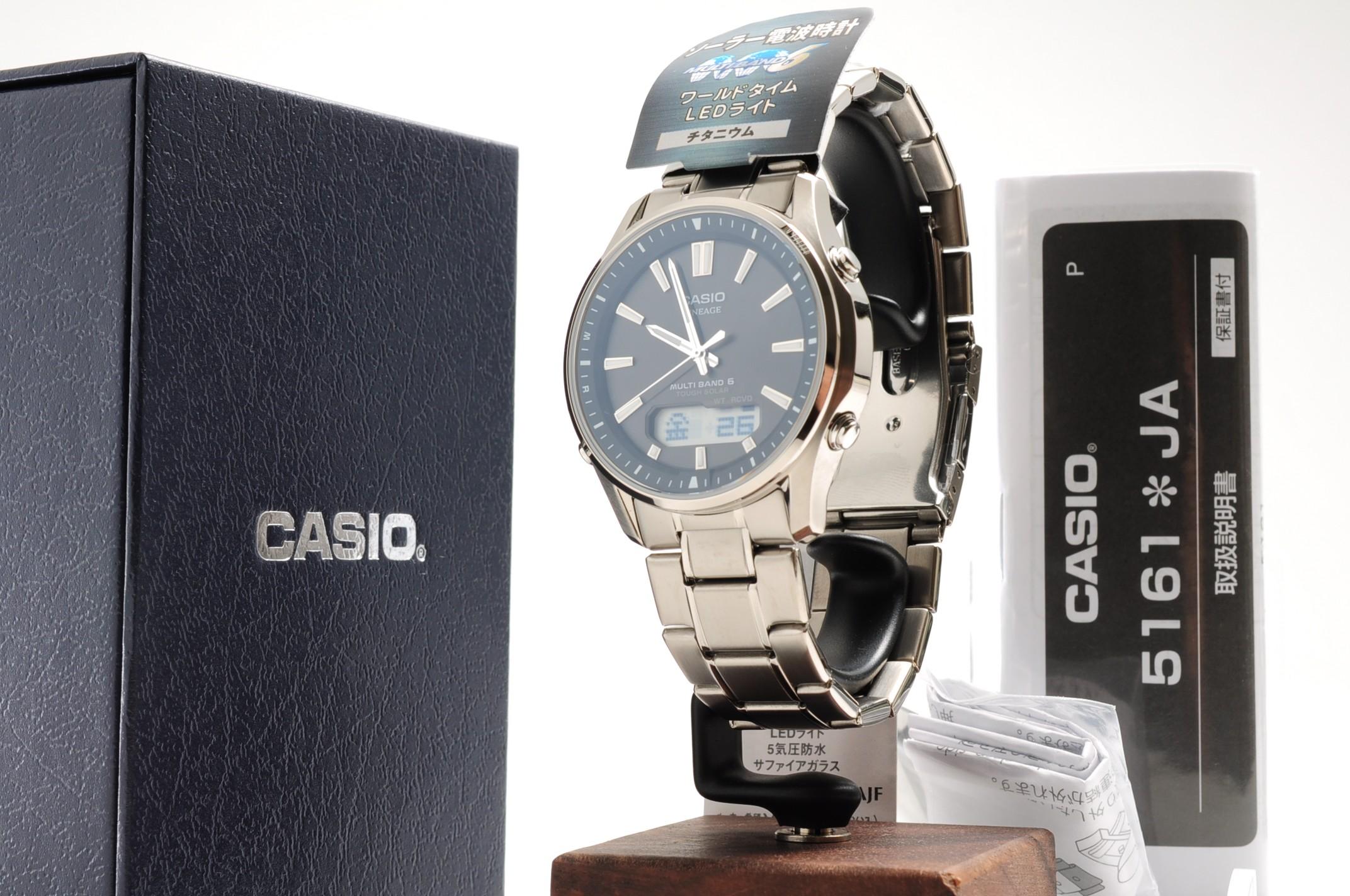 CASIO LINEAGE LCW-M100TSE-1AJF Титановые Атомные Солнечные Радио Кварцевые Мужские Часы НОВЫЕ
CASIO LINEAGE LCW-M100TSE-1AJF Титановые Атомные Солнечные Радио Кварцевые Мужские Часы НОВЫЕ