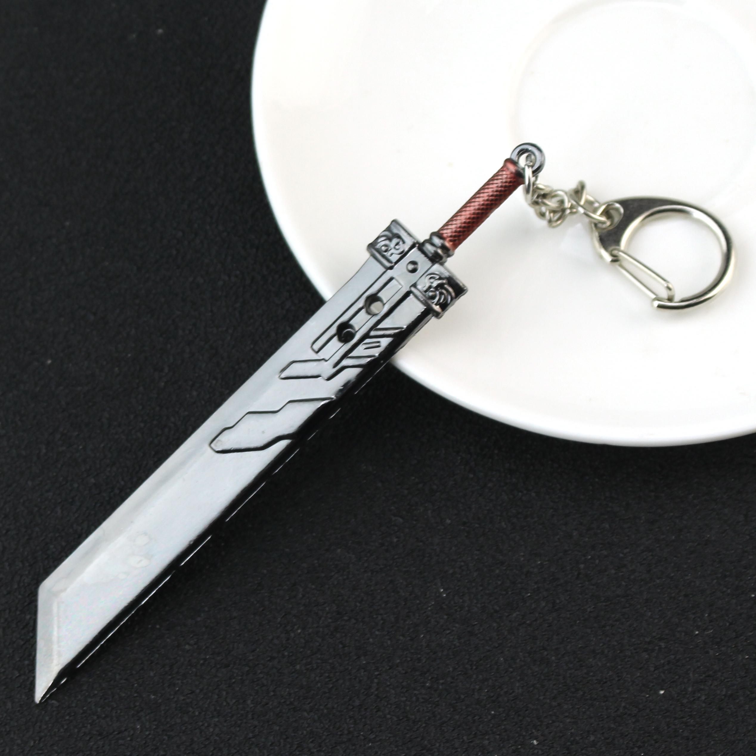 Game Final Fantasy 7 Cloud Buster Sword Keyring Remake Sword Zack Fair Metal Pendant Fans Cosplay Jewelry Gift
Game Final Fantasy 7 Cloud Buster Sword Keyring Remake Sword Zack Fair Metal Pendant Fans Cosplay Jewelry Gift