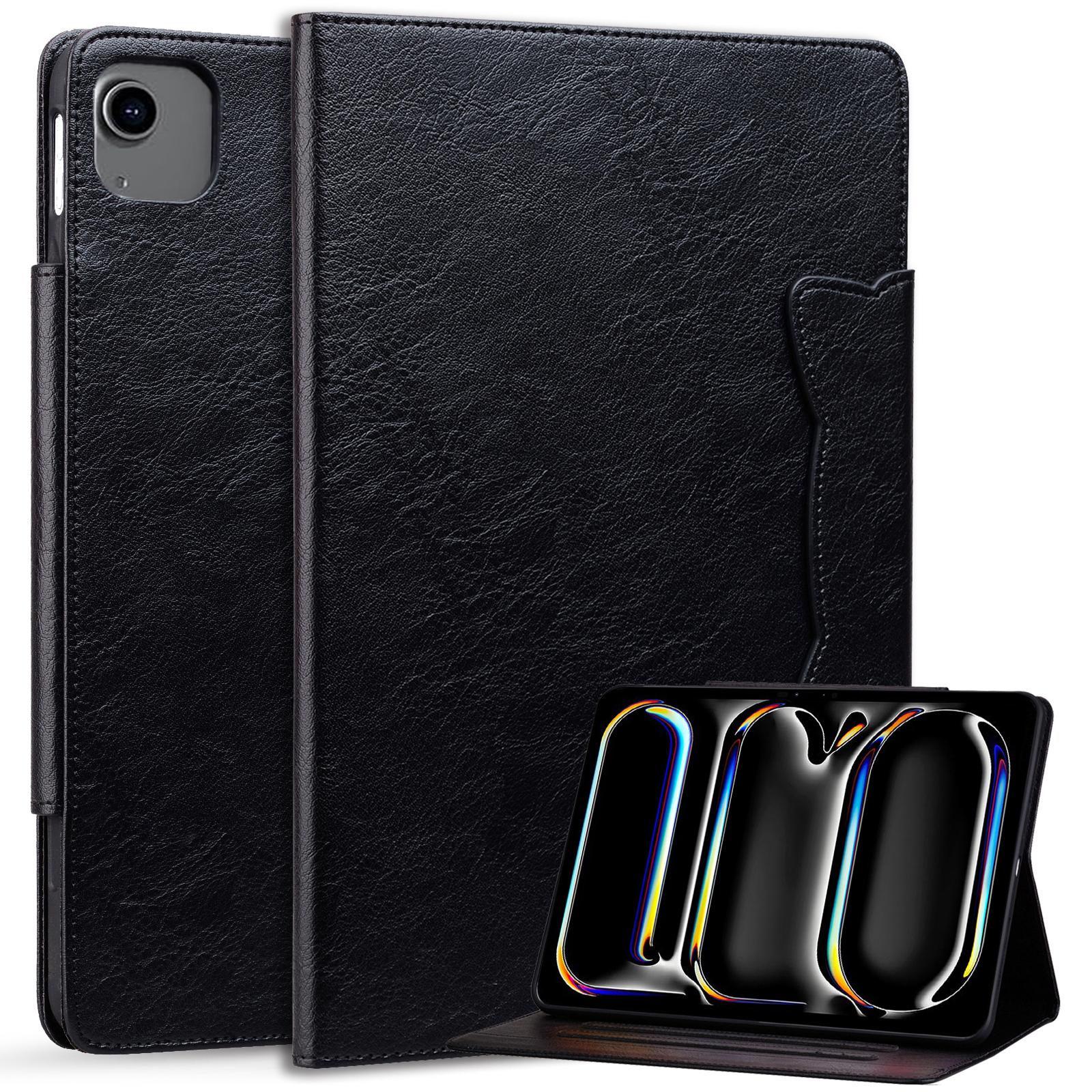 For iPad Air 13 (2025)/(2024) Case Viewing Stand PU Leather Tablet Cover Cat-Shaped Magnetic Clasp Black
For iPad Air 13 (2025)/(2024) Case Viewing Stand PU Leather Tablet Cover Cat-Shaped Magnetic Clasp Black