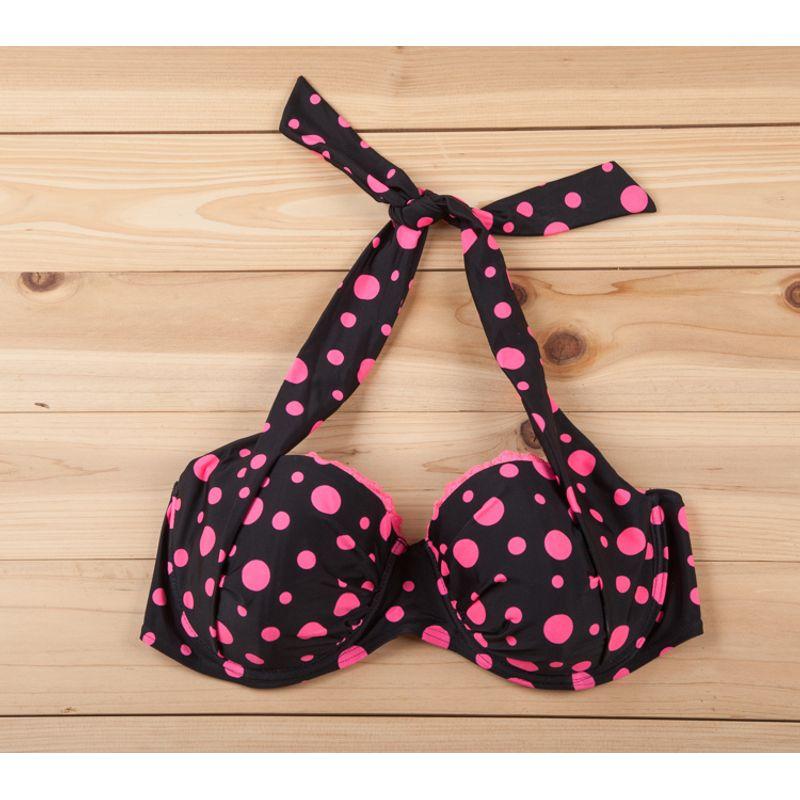 Big Cup Skirt Bikini Suit 90D Swimsuit Black powder dot single piece Tops 85C(38C)
Big Cup Skirt Bikini Suit 90D Swimsuit Black powder dot single piece Tops 85C(38C)