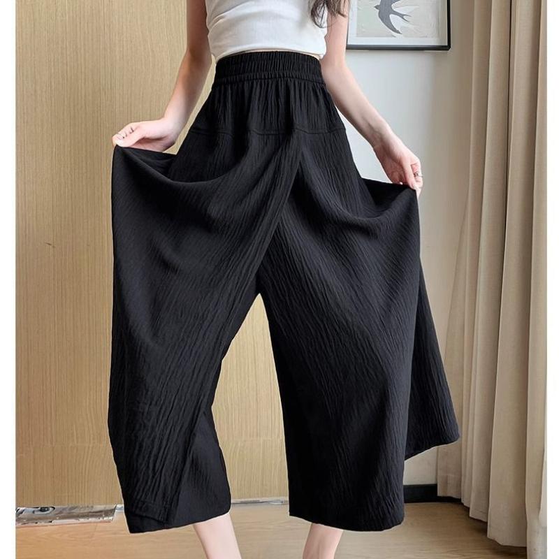 Летние брюки легкие и их можно носить дважды. Они свободные и выглядят стройнящими благодаря широким брюкам для женщин. XXL чёрный
Летние брюки легкие и их можно носить дважды. Они свободные и выглядят стройнящими благодаря широким брюкам для женщин. XXL чёрный