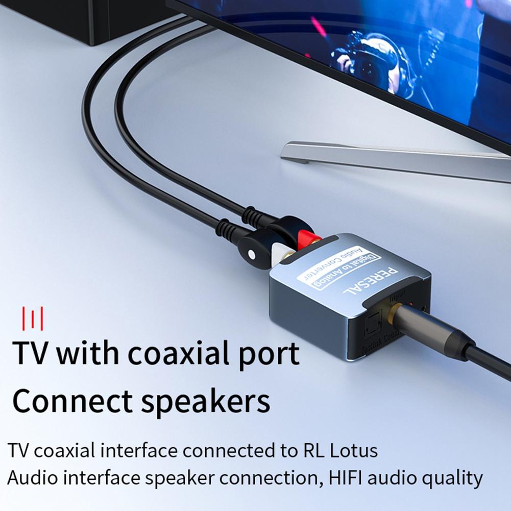 ABNR 1Set Digital To Analog Audio Converter Optical Fiber Digital To Analog SPDIF Audio Decoder Amplifier
ABNR 1Set Digital To Analog Audio Converter Optical Fiber Digital To Analog SPDIF Audio Decoder Amplifier